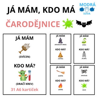 Já mám, kdo má ČARODĚJNICE